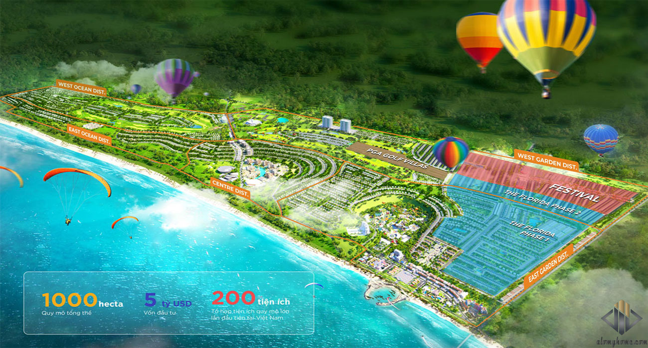 tổng thể nova world phan thiết